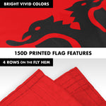 Load image into Gallery viewer, G128 Combo Pack: 6 Feet Tangle Free Spinning Flagpole (White) Albania Flag 3x5 ft Printed 150D Brass Grommets (Flag Included) Aluminum Flag Pole