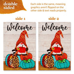 Load image into Gallery viewer, Combo Pack Garden Flag Stand Black 36 x 16 in and Garden Flag 12x18 in Fall
