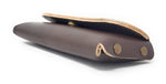 Load image into Gallery viewer, Leather Glasses Case Eyeglass Case Sunglass Case Genuine Leather Slim Glasses