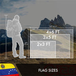 Load image into Gallery viewer, G128 10 Pack: Venezuela 7 Stars Venezuelan Flag  3x5 Ft  Double ToughWeave Series Double Sided Embroidered 210D Polyester  Country Flag, Embroidered Design, Brass Grommets, Heavy Duty, 2ply