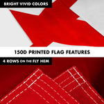 Load image into Gallery viewer, G128 Combo Pack: 6 Feet Tangle Free Spinning Flagpole (White) Alabama AL State Flag 3x5 ft Printed 150D Brass Grommets (Flag Included) Aluminum Flag Pole