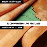 Load image into Gallery viewer, G128 Combo Pack: 6 Ft Tangle Free Aluminum Spinning Flagpole (Silver) &amp; An Appeal to Heaven TeaStained Flag 3x5 Ft, LiteWeave Pro Series Printed 300D Polyester  Pole with Flag Included