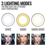 Load image into Gallery viewer, LED Ring Light With Stand For Makeup Photography Video For iPhone Selfie Stream