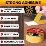 Load image into Gallery viewer, Double Sided Woodworking Tape 2 Inch x 120 Ft Double Face Woodworking Turner Tape Wood Crafter Double Stick Tape for Router Templates and Woodworking Tools Removable &amp; Residue Free
