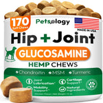 Load image into Gallery viewer, Hemp Hip and Joint Supplement Glucosamine for Dogs 170 Mobility Support Chews