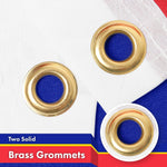 Load image into Gallery viewer, G128 3 Pack: Russia Russian Ensign Flag  3x5 Ft  LiteWeave Pro Series Printed 150D Polyester  Country Flag, Vibrant Colors, Brass Grommets, Thicker and More Durable Than 100D 75D Polyester