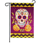 Load image into Gallery viewer, Garden Flag Day of the Dead Decoration Sugar Skull 12x18 Inch Printed Blockout