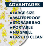 Load image into Gallery viewer, Changing Mat Biggest Waterproof &amp; Reusable Portable Changing Pad 25.5x31.5 inch