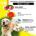 Load image into Gallery viewer, Dog Anti Itch Allergy Relief Chews Dry Itchy Skin Hot Spot Treatment with Omega3