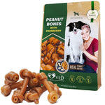 Load image into Gallery viewer, Dog Peanut Butter Bones with Cranberry Rawhide Free Chew Treats Pet Snacks