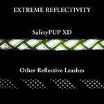 Load image into Gallery viewer, Reflective Dog Leash Heavy Duty and Durable 6 Ft Long Rope for Large and Medium Breeds Tangle Free Braided Leash with Comfortable Handle Neon Green
