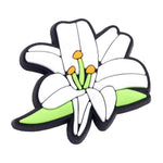 Load image into Gallery viewer, Flower Croc Charms 14PCS Floral Shoe Charms for Croc Lavender Rose Lily Daisy