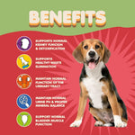 Load image into Gallery viewer, Cranberry for Dogs in Powder   Urinary Tract Health Dog UTI Bladder Support Bladder Stones Incontinence Support Cranberry Supplement   Bacon Flavor (2 Pack 200 Scoops)