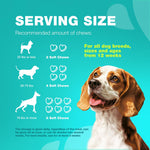 Load image into Gallery viewer, Probiotics for Dogs No Poo Canine Chewables Digestive Enzymes for Gut Health