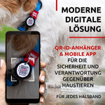 Load image into Gallery viewer, Waterproof Dog Collar Adjustable Dog Collar for Large Dogs Small and Medium Dogs Heavy Duty Dog Collars with Durable Metal Clasp and QR Dog Tag Boy &amp; Girl Dog Collars (Blue)