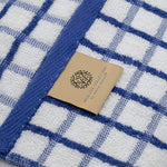 Load image into Gallery viewer, Premium Dish Towels for Kitchen with Hanging Loop 8 Pack Heavy Duty 16x26in Blue