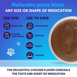Load image into Gallery viewer, Pill wrap for Dogs Wrap a Pill to Hide Medication Chicken Masker Treats Easy to