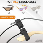 Load image into Gallery viewer, Eye Glasses String Silicone Glasses Strap Holder No Tail L Size 15 inch 2 Pcs