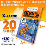 Load image into Gallery viewer, Heavy Duty Cat Scratch Deterrent Furniture Protectors for Sofa Clear 20 Sheets