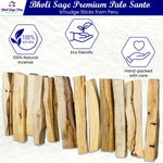Load image into Gallery viewer, Premium Palo Santo Smudge Sticks from Peru (Net Weight 1 lb) 100% Natural Incense Hand Picked Ethically Sourced