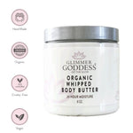 Load image into Gallery viewer, Pink Grapefruit Scent Organic Whipped Body Butter Vegan 24 Hr Hydration 8 oz