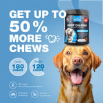 Load image into Gallery viewer, Hemp Calming Chews for Dogs Anxiety Relief for Dogs with L Theanine Chamomile