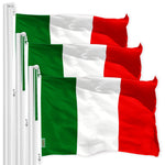 Load image into Gallery viewer, Italy Italian Flag 3x5 Ft 3Pack 150D Printed Polyester