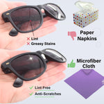 Load image into Gallery viewer, Microfiber Cleaning Cloth for Glasses Lens Camera Phone Screen 12 Pcs 15x15 cm