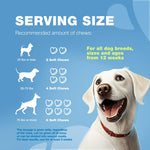 Load image into Gallery viewer, Hemp Calming Chews for Dogs Anxiety Relief for Dogs with L Theanine Chamomile