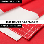 Load image into Gallery viewer, G128 Combo Pack: 6 Ft Tangle Free Spinning Flagpole (Black) &amp; Indonesia Flag 3x5 Ft Printed 150D Polyester, Brass Grommets (Flag Included) Aluminum Flag Pole