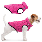 Load image into Gallery viewer, Dog Winter Coat XL Size Chest 33.4 Inch Lightweight Reversible Warm Dog Jacket