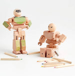 Load image into Gallery viewer, Playhard Heroes Action Figure DIY 2pcs