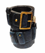 Load image into Gallery viewer, Police Officer Belt Pen and Pencil Holder Police Gifts Idea Police Decor Memorabilia Polyresin Desk Organizer