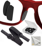 Load image into Gallery viewer, Nose Pads 0.5 mm 6 Pairs CV33 Black Strap