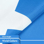 Load image into Gallery viewer, G128 2 Pack: Somalia (Somali) Flag  3x5 feet  Printed 150D Indoor/Outdoor, Vibrant Colors, Brass Grommets, Quality Polyester, Much Thicker More Durable Than 100D 75D Polyester