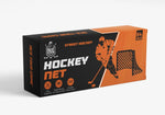 Load image into Gallery viewer, Metal Street Hockey Goal 54x44 inch Heavy Duty Steel Frame with Net Outdoor Hockey Net for Youth &amp; Adults Ball Roller &amp; DEK Hockey Practice Goal Easy Assembly