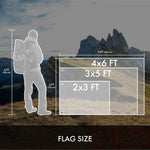 Load image into Gallery viewer, POW MIA Flag 210D Embroidered Polyester 3x5 Ft  Double Sided 2ply