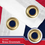 Load image into Gallery viewer, G128 Mississippi State Flag 2020 Version  3x5 feet  Printed 150D, Indoor/Outdoor, Vibrant Colors, Brass Grommets, Quality Polyester, Much Thicker More Durable Than 100D 75D Polyester