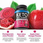 Load image into Gallery viewer, Keto Apple Cider Vinegar Gummies 1000mg Well Digested ACV Keto Gummies 60 pcs