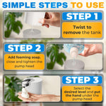 Load image into Gallery viewer, Automatic Soap Dispenser Touchless   13.5 Oz Automatic Hand Soap Dispenser 4 Level Adjustable Foaming Rechargeable &amp; Long Lasting Good for Kitchen Bathroom Hotels Restaurants &amp; Office