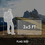 Load image into Gallery viewer, G128 Combo Pack: American USA Flag ToughWeave Series 4x6 Ft Single Sided &amp; Venezuela 7 Stars Venezuelan Flag Double Sided 4x6 Ft Double ToughWeave Series  Both Embroidered Polyester, Brass Grommets
