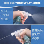 Load image into Gallery viewer, Runrar Plant Mister Spray Bottle Plastic Watering Can Watering Plastic Spray Bottle with Adjustable Nozzle Handheld Spray Bottles for Plants Cleaning Solutions Multi Purpose Use 17oz(3 pack)