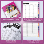 Load image into Gallery viewer, 2026 Appointment Book Planner 8.5 x 11 inch Large Magenta Tabbed Daily Hourly Weekly Planner Schedule Book 15 Minute time Slots Business &amp; Personal Planner Jan 2026 Dec 2026
