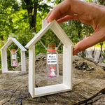 Load image into Gallery viewer, Unique Birthday Gifts for Him and Her Cute and Funny Bday Presents for Men and Women Gift for Mom Dad Family (Rainbow Unicorn Have a Magical Birthday Message Bottle in Wooden Frame)