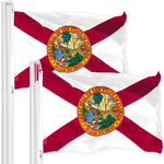 Load image into Gallery viewer, Florida FL State Flag 3x5 Ft 2Pack 150D Printed Polyester