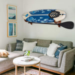 Load image into Gallery viewer, Surfboard Rack Holder Hooks Ash Tree Wood Eco Friendly Display Natural Finish
