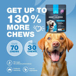 Load image into Gallery viewer, Calming Chews for Dogs Anxiety Relief Treats with Melatonin Chamomile Extract
