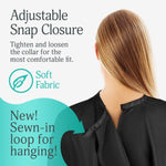 Load image into Gallery viewer, Hair Cutting Cape Barber Cape With Snap Closure 63x57 Large Haircut Cape Salon