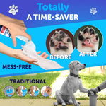 Load image into Gallery viewer, Paw Cleaner for Dogs Silicone Brush and 5fl Oz No Rinse Foaming Cleanser