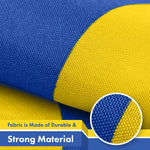 Load image into Gallery viewer, Ukraine Ukrainian Flag 3x5 Ft Lite Weave Printed 150D Polyester Indoor Outdoor